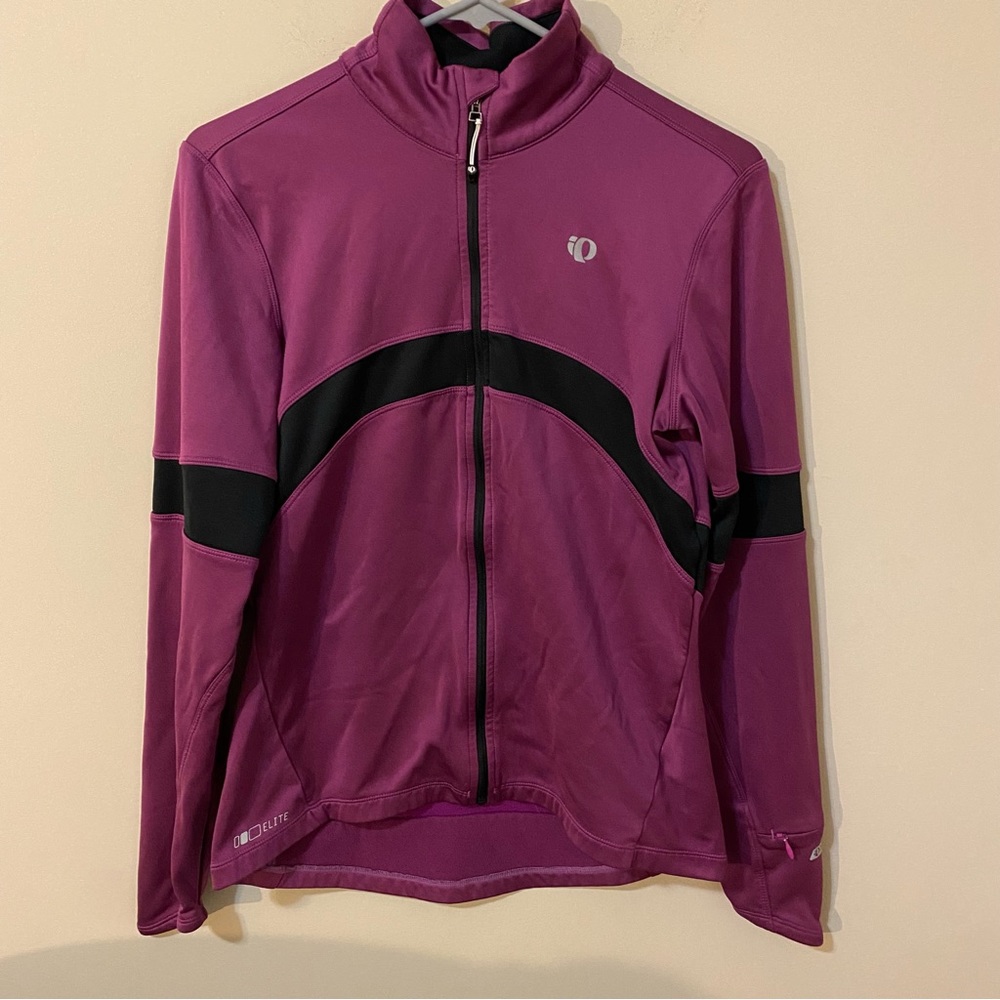 PEARL IZUMI Elite Biking Zip-Up Thermal Jacket with Back and Sleeve Pockets